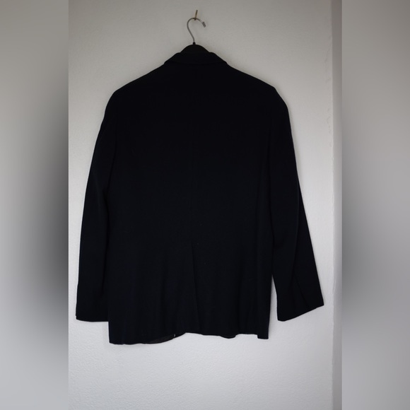 VINTAGE Bristol County Navy Wool Blazer - Picture 10 of 11